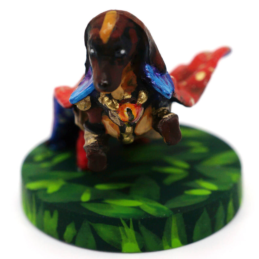 Dungeons and Doggies Dachshund Sorcerer