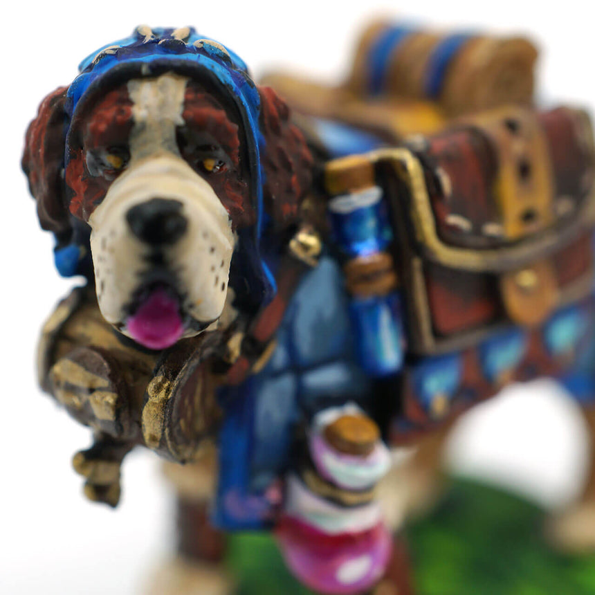 Dungeons and Doggies Saint Bernard Cleric