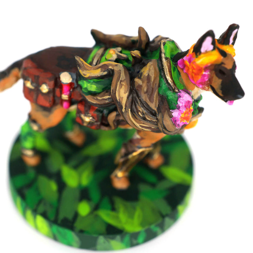 Dungeons and Doggies German Shepard Druid