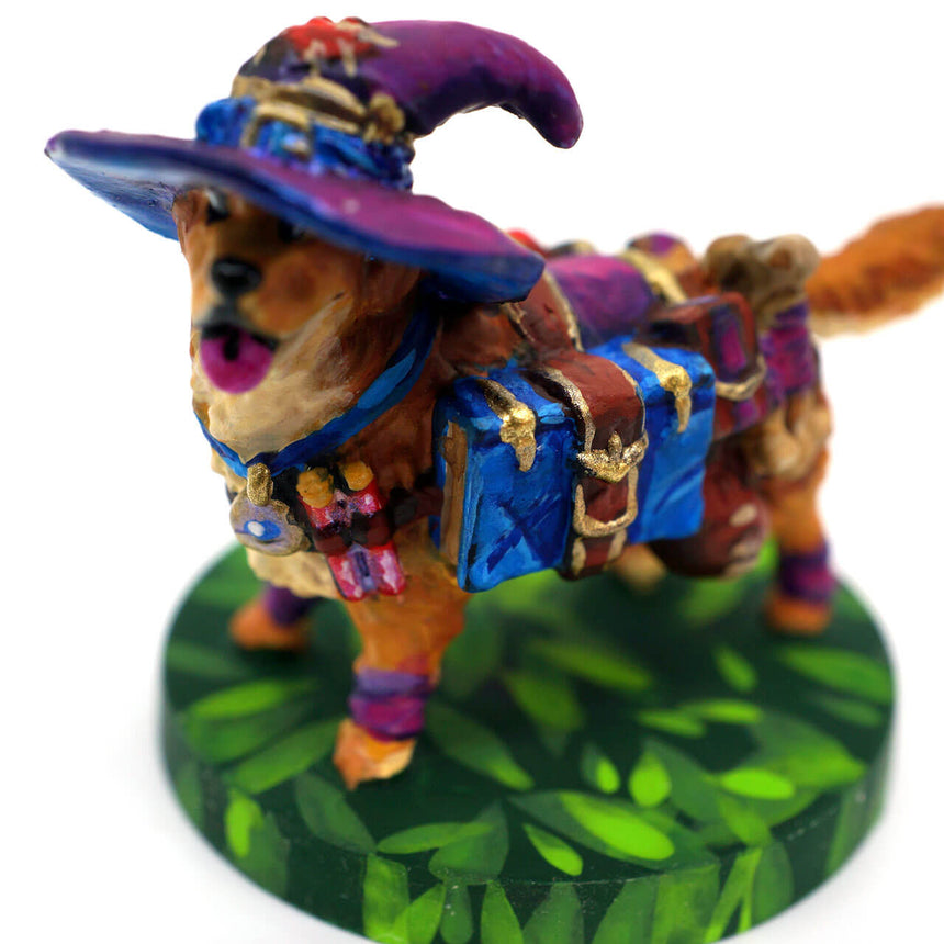 Dungeons and Doggies Golden Retriever Wizard