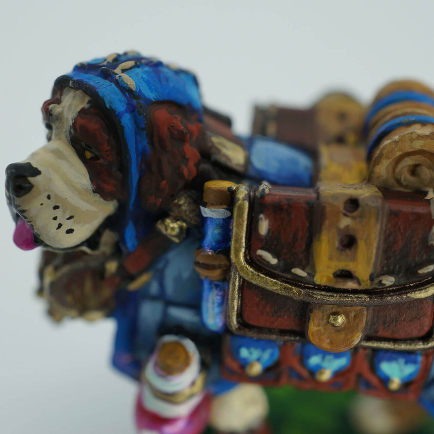 Dungeons and Doggies Saint Bernard Cleric