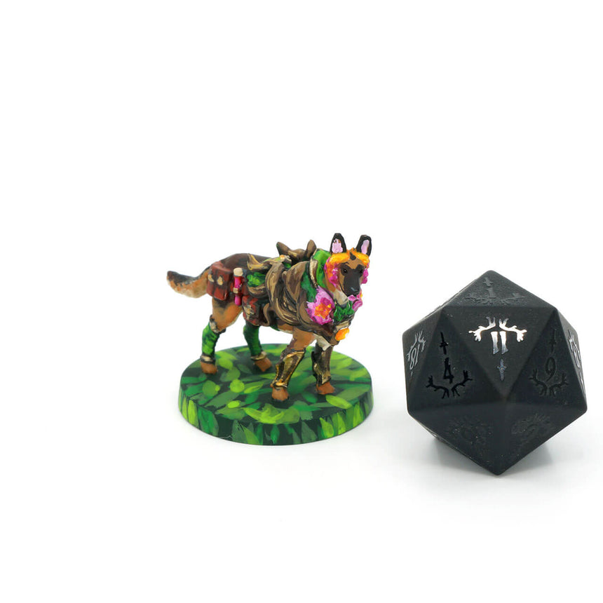 Dungeons and Doggies German Shepard Druid