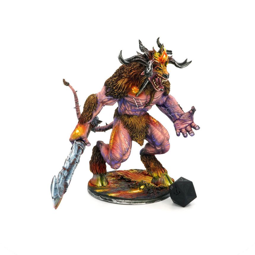 Baphomet the Demon Lord of Minotaurs