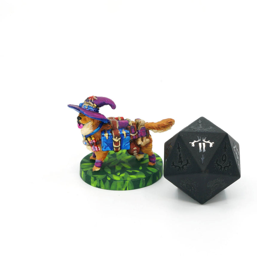 Dungeons and Doggies Golden Retriever Wizard