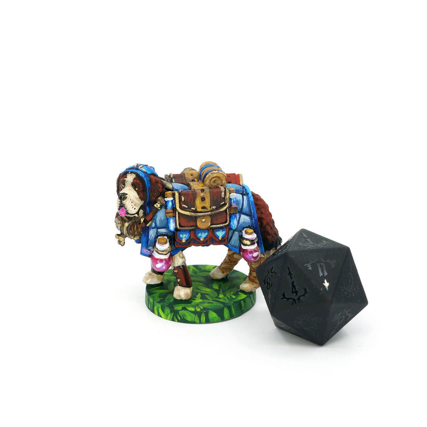 Dungeons and Doggies Saint Bernard Cleric