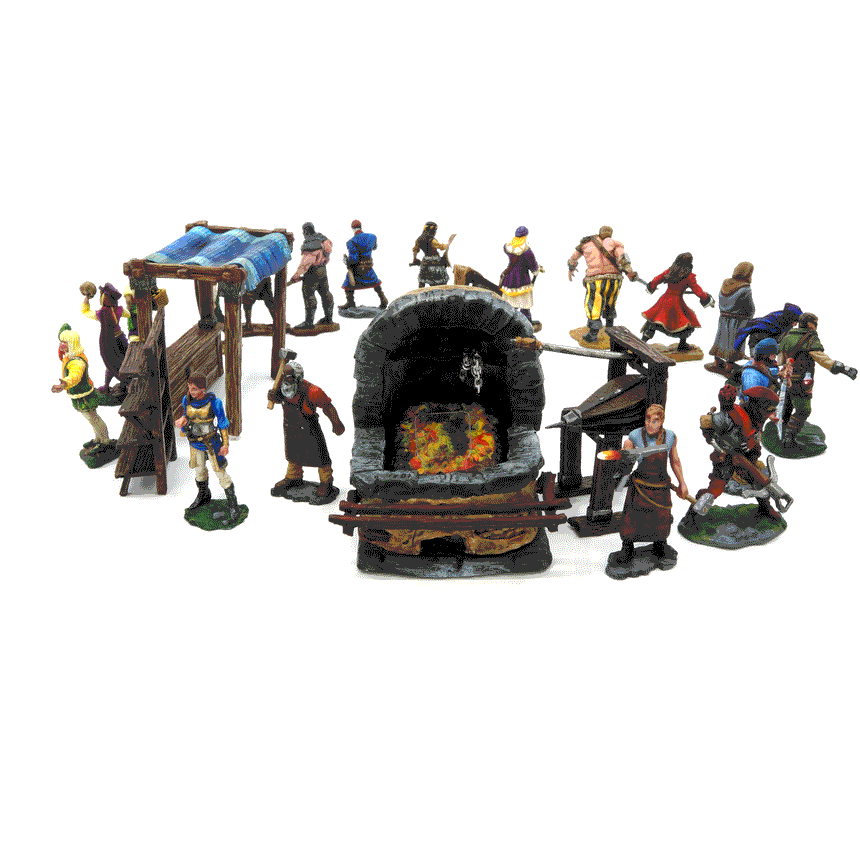 Townspeople and Accessories