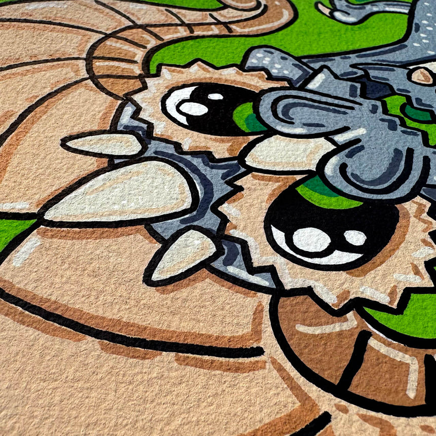 MiniPrint: Young Black Dragon