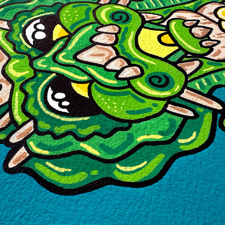 MiniPrint: Young Green Dragon