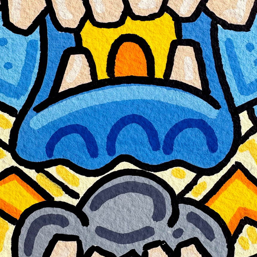 MiniPrint: Young Blue Dragon