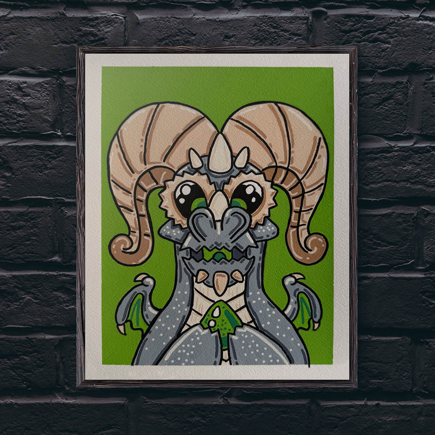 MiniPrint: Young Black Dragon
