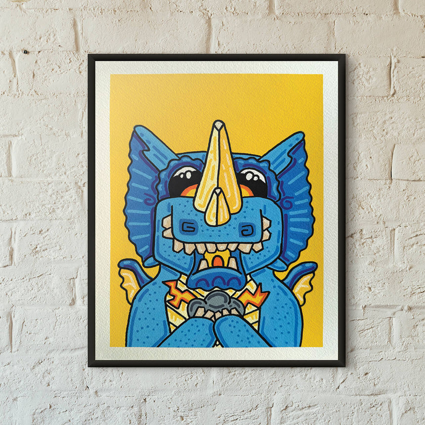 MiniPrint: Young Blue Dragon