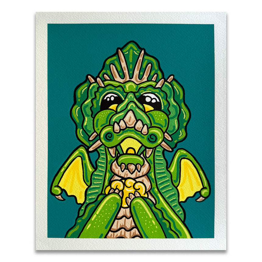 MiniPrint: Young Green Dragon