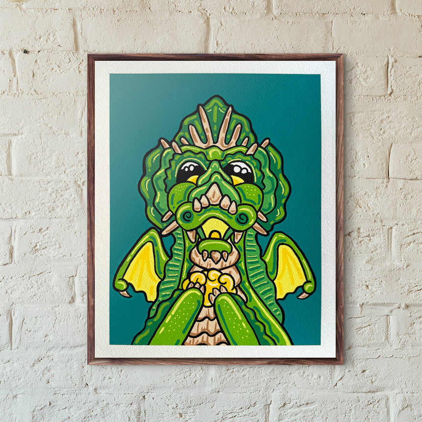 MiniPrint: Young Green Dragon