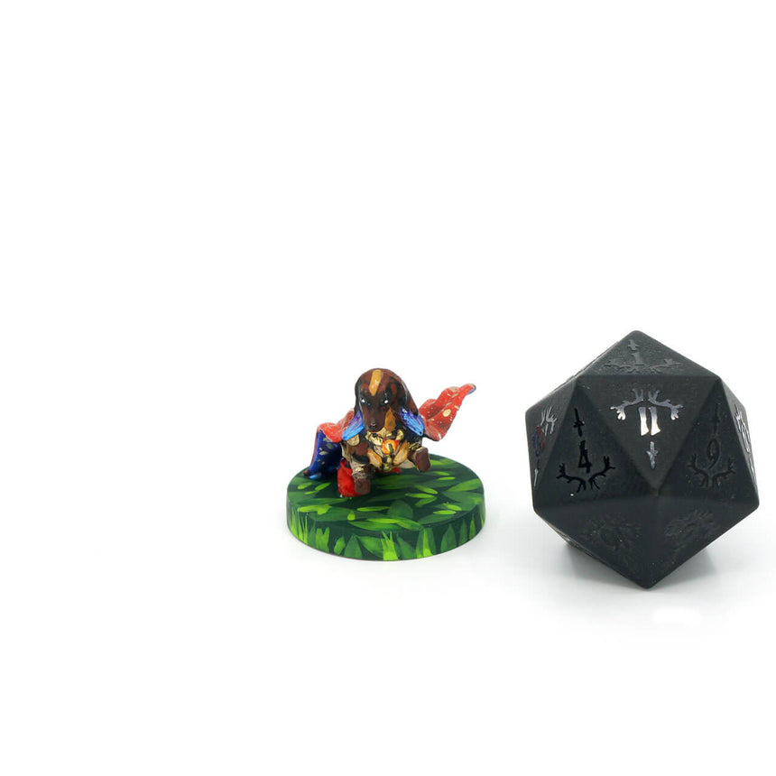 Dungeons and Doggies Dachshund Sorcerer